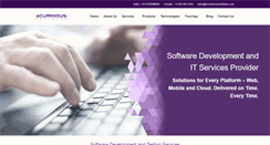 Desktop Screenshot of acuminoussoftware.com